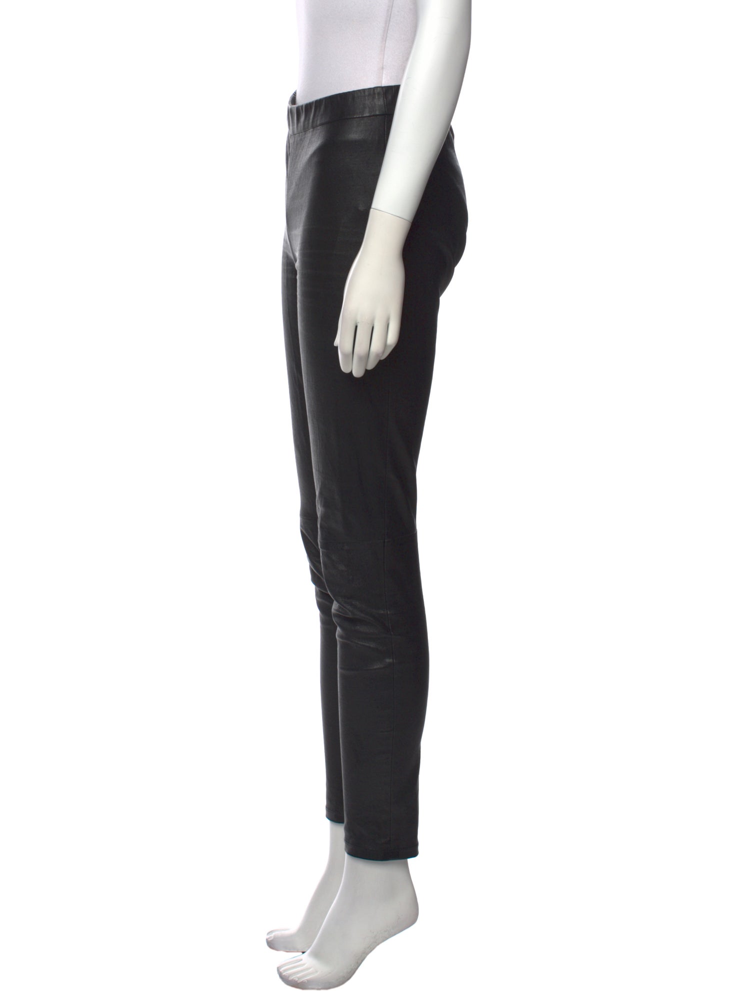 Theory Leather Skinny Leg Pants