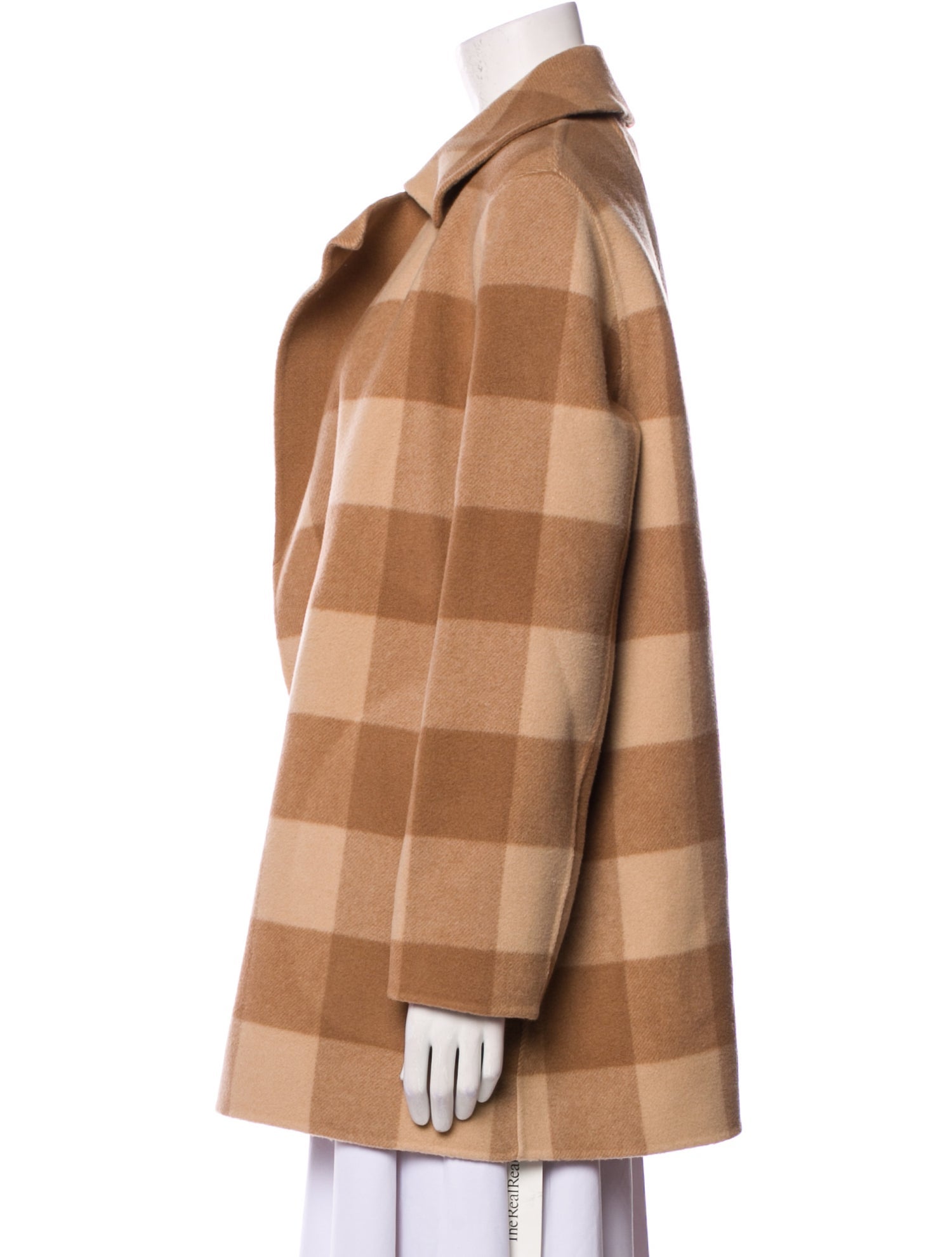 Theory Wool Plaid Print Jacket