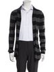 Theory Cashmere Striped Cardigan