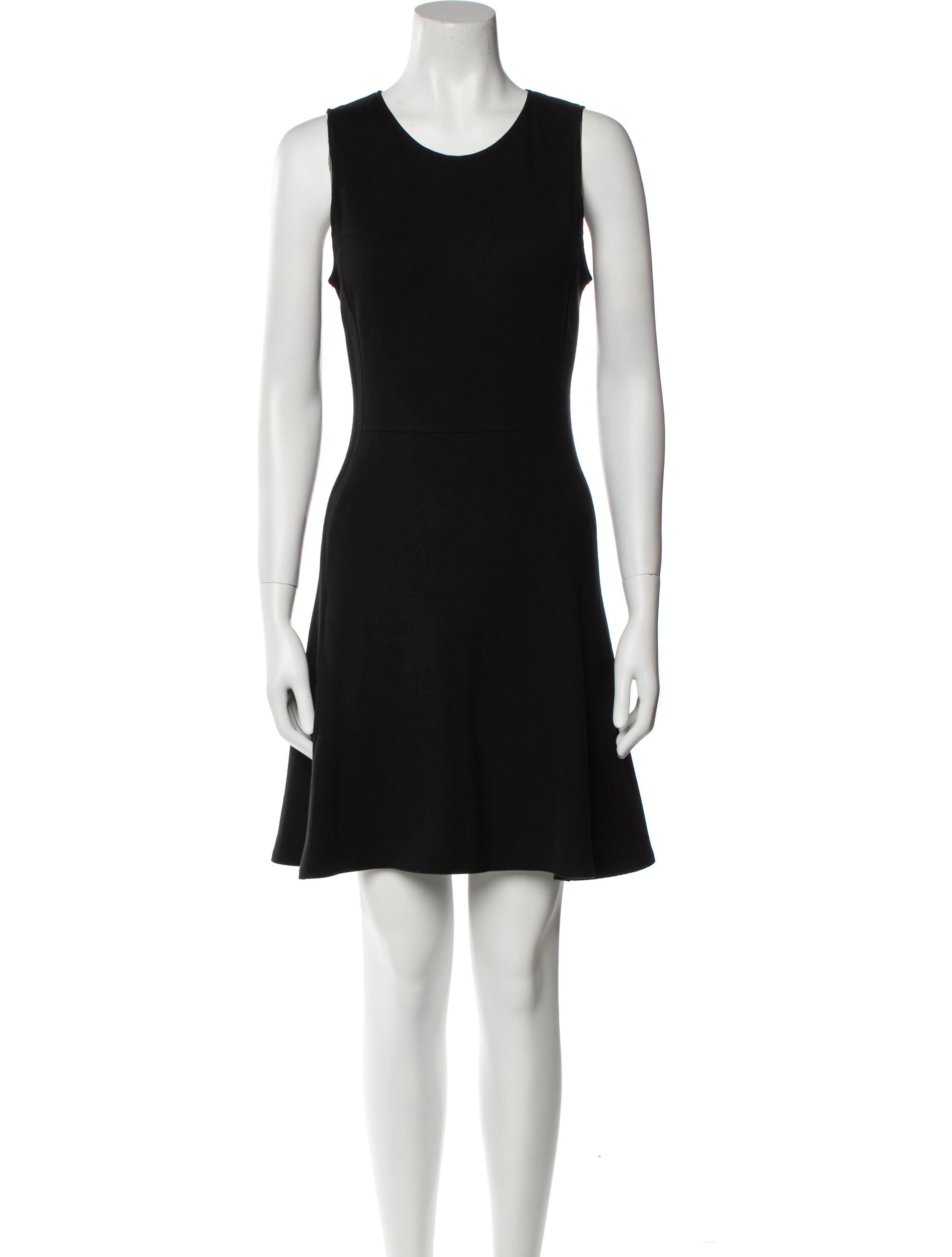 Theory Scoop Neck Mini Dress