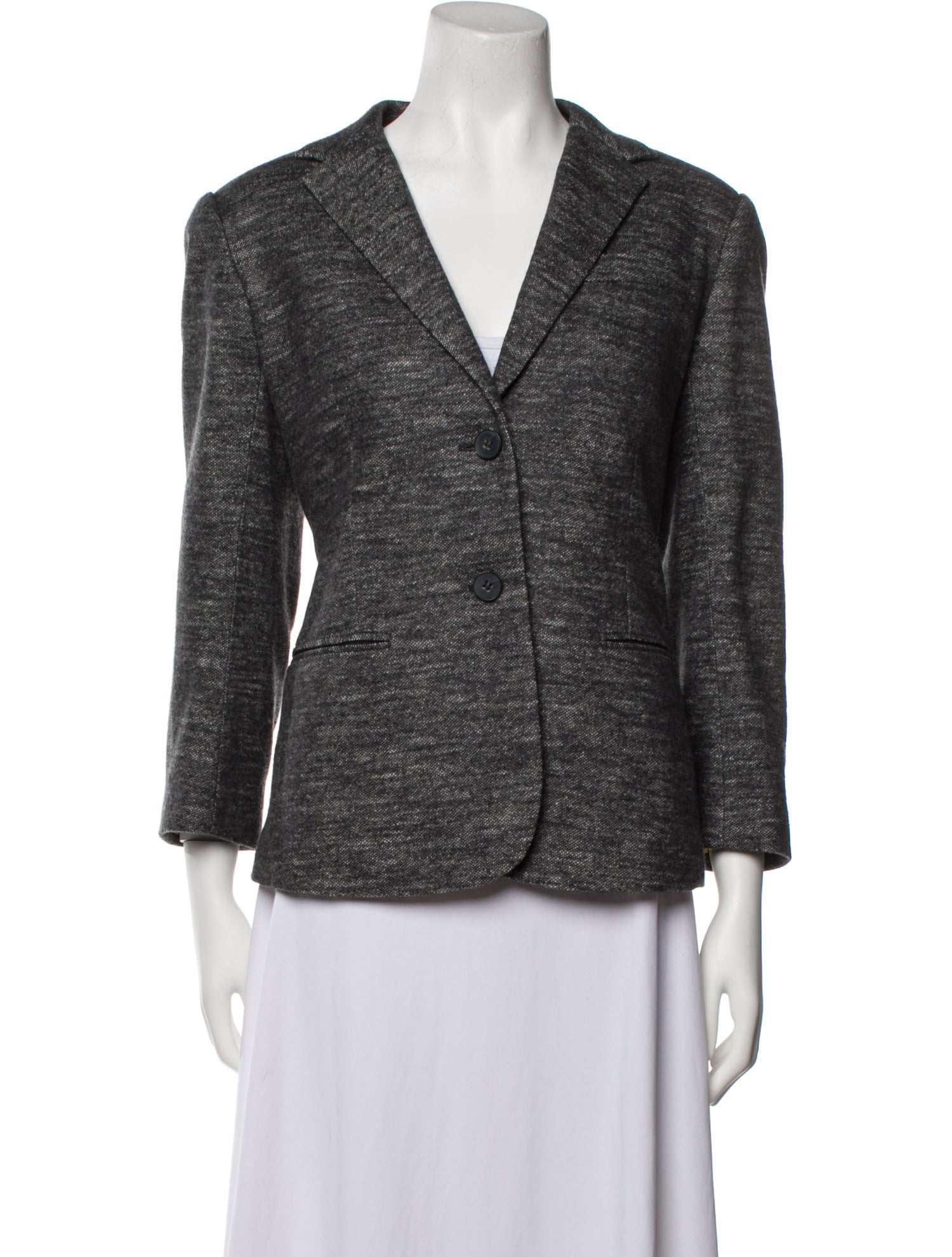 Theory Tweed Pattern Blazer