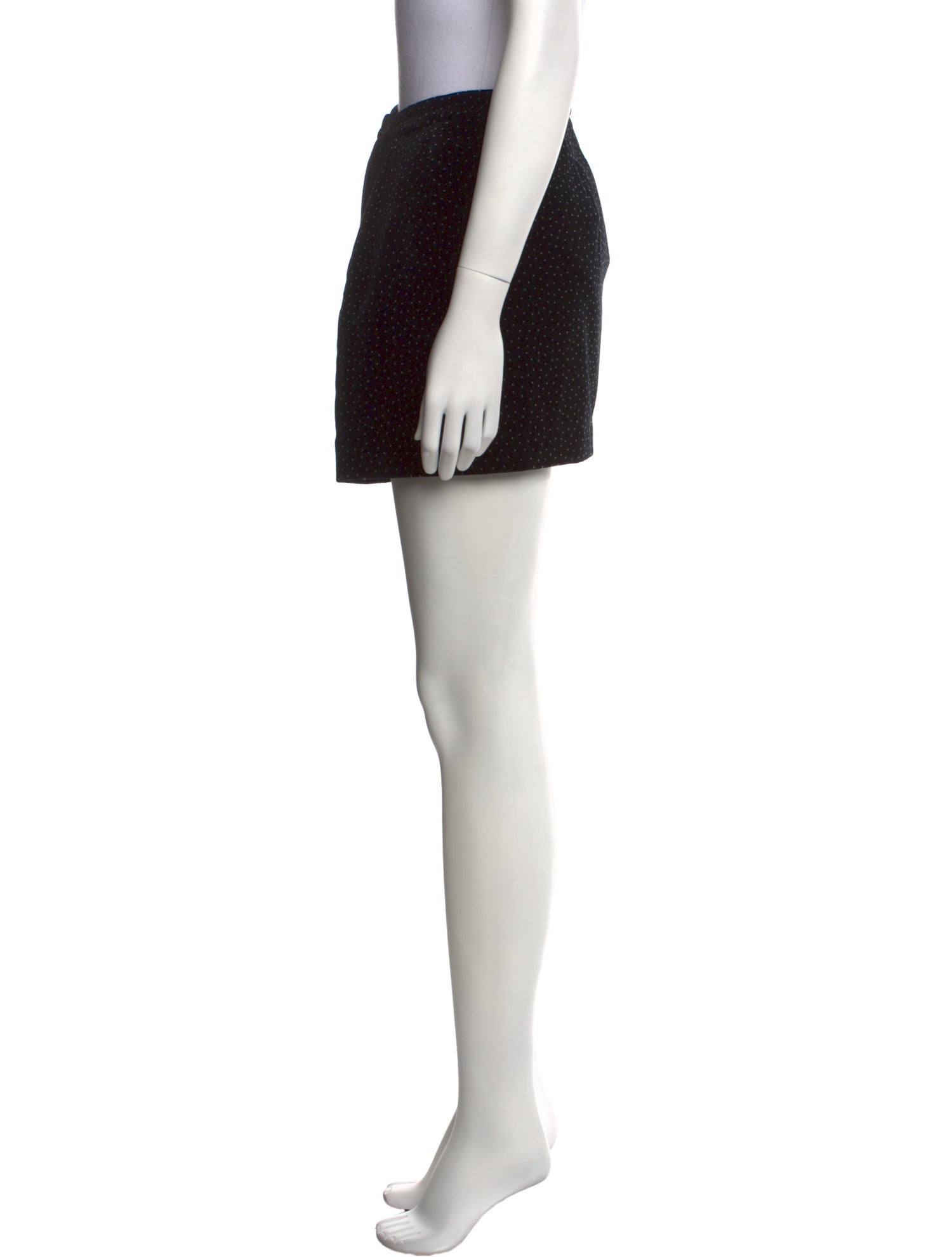 Theory Velvet Mini Skirt