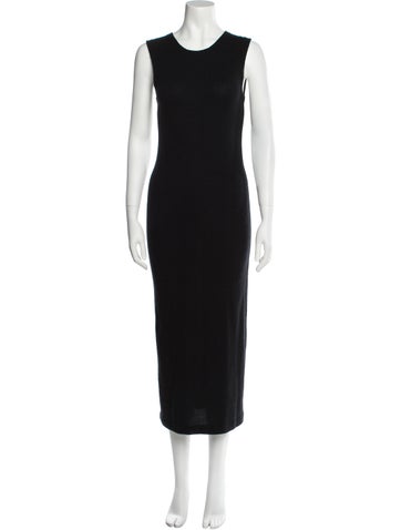 Theory Dresses Scoop Neck Long Dress S