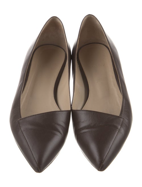 Theory Leather Flats