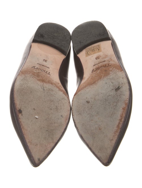 Theory Leather Flats