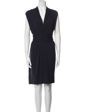 Theory Dresses V-Neck Mini Dress S