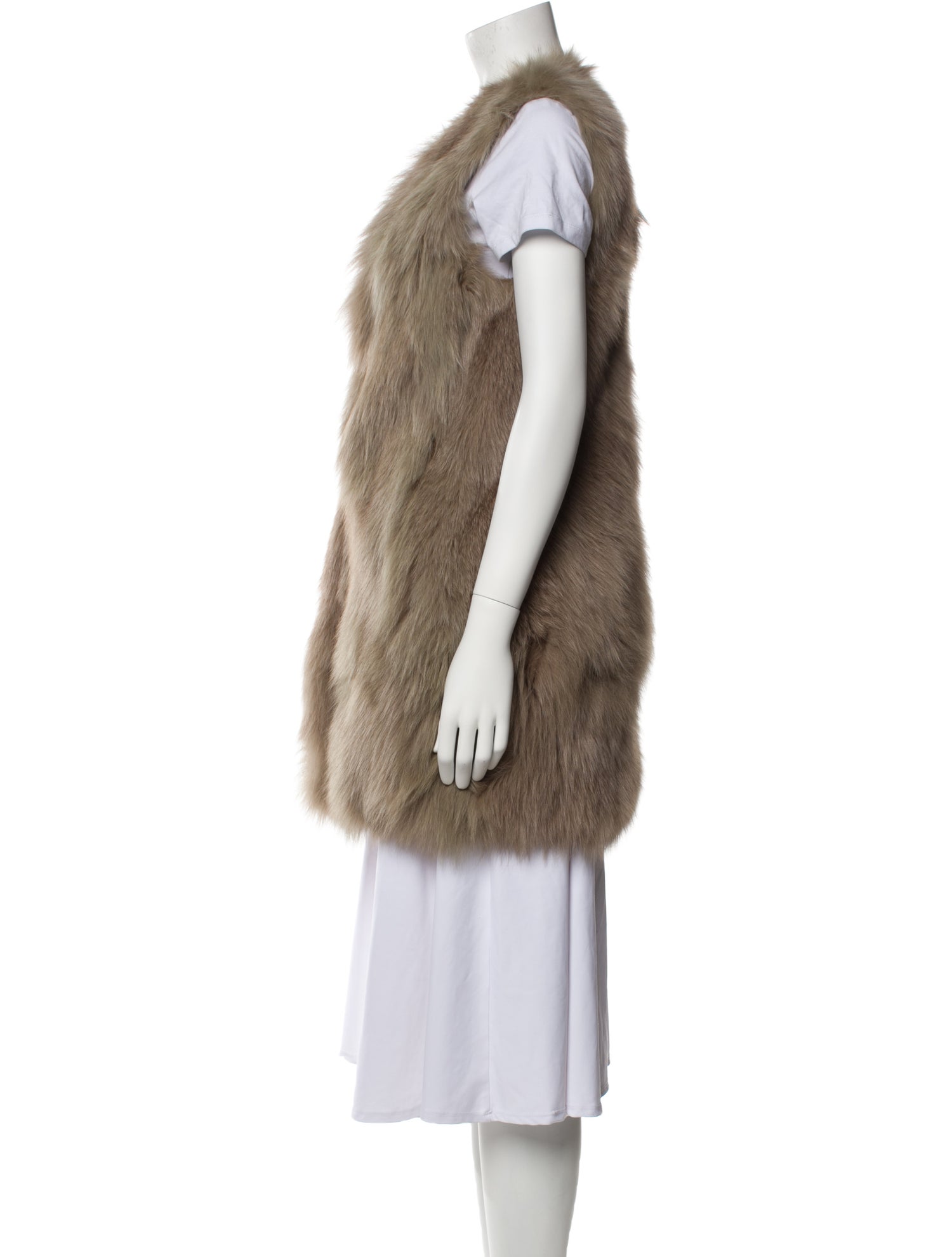 Theory Fox Fur Jacket