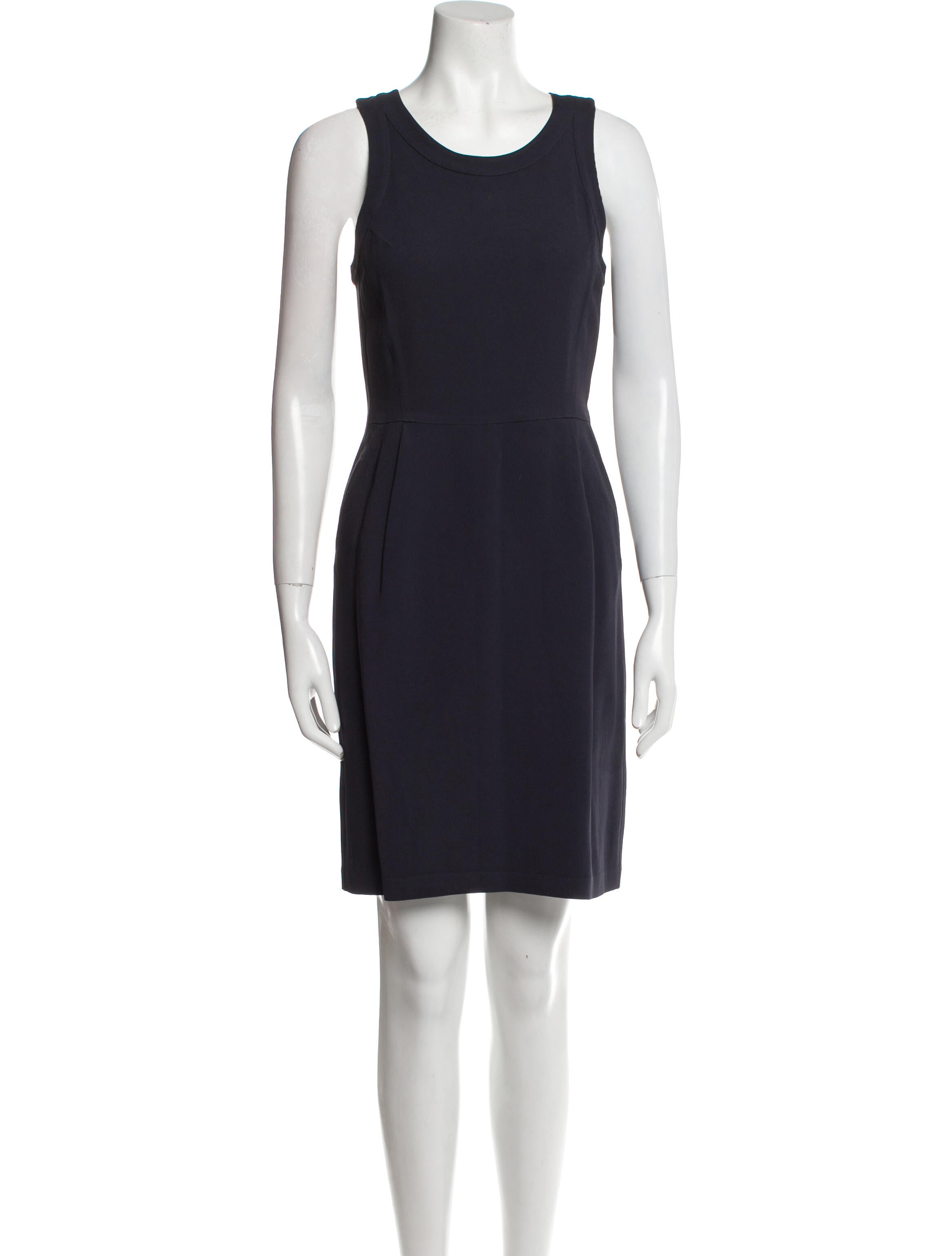 Theory Scoop Neck Mini Dress