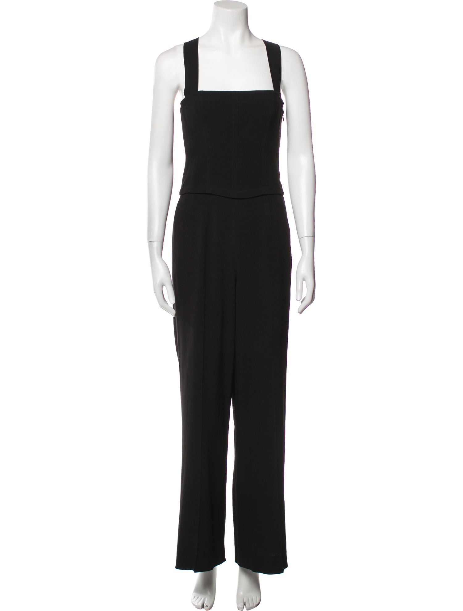 Theory Square Neckline Jumpsuit