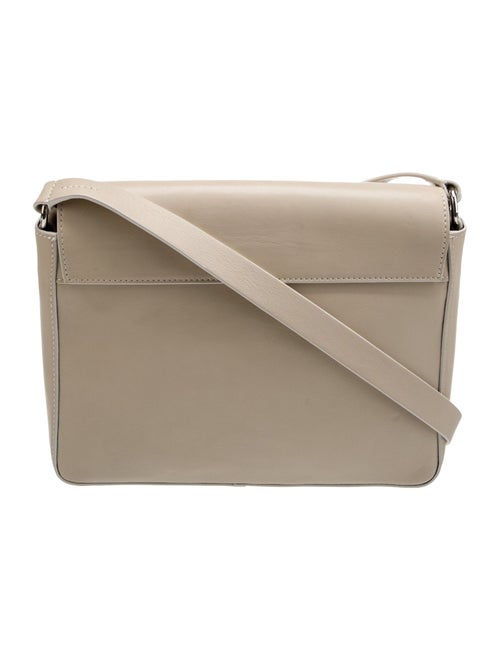 Theory Leather Messenger Bag