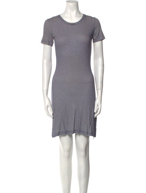 Theory Striped Mini Dress