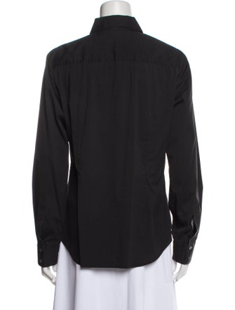 Theory Long Sleeve Button-Up Top