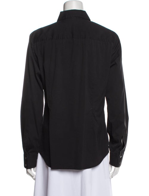 Theory Long Sleeve Button-Up Top