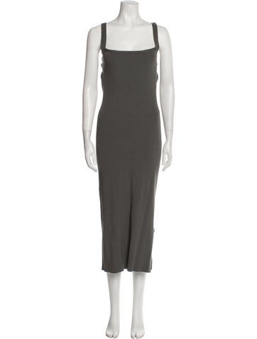 Theory Dresses Square Neckline Long Dress M