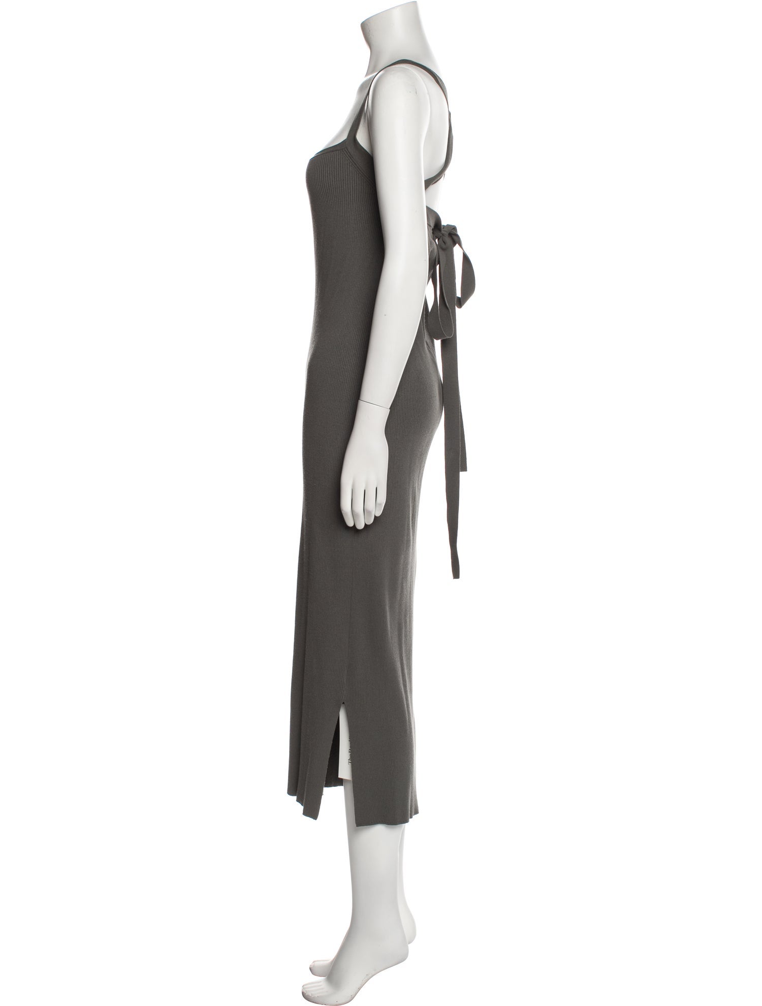 Theory Square Neckline Long Dress