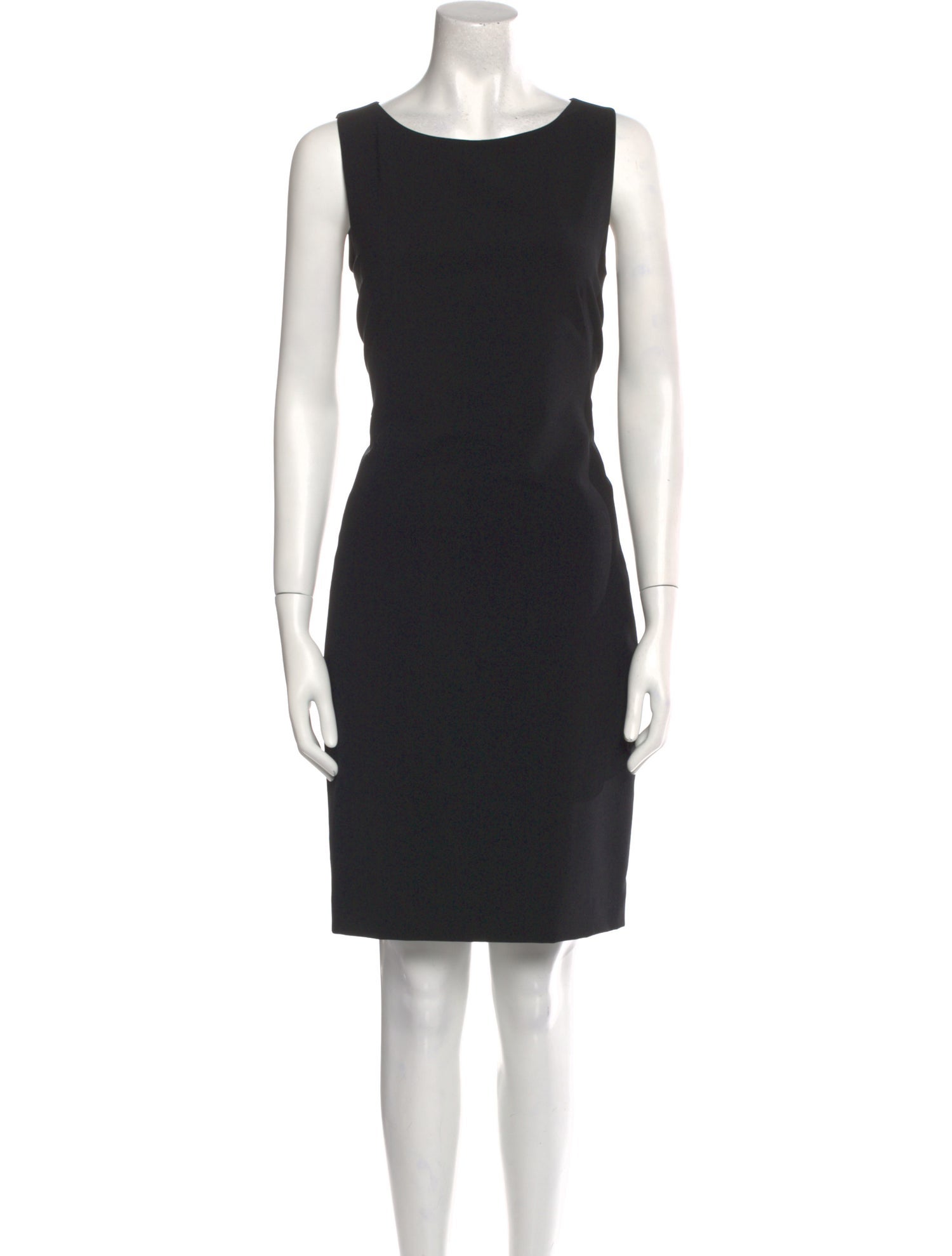 Theory Bateau Neckline Mini Dress
