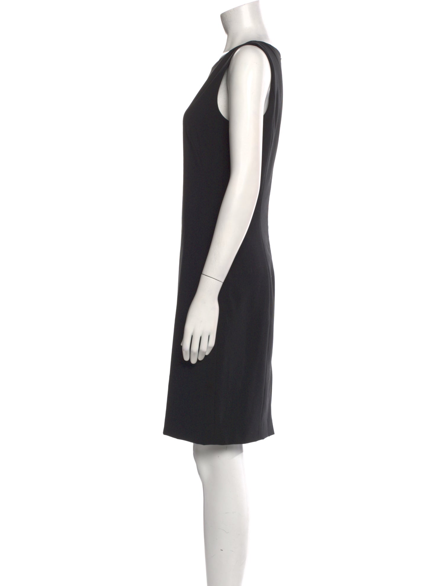Theory Bateau Neckline Mini Dress