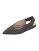 Theory Suede Slingback Flats