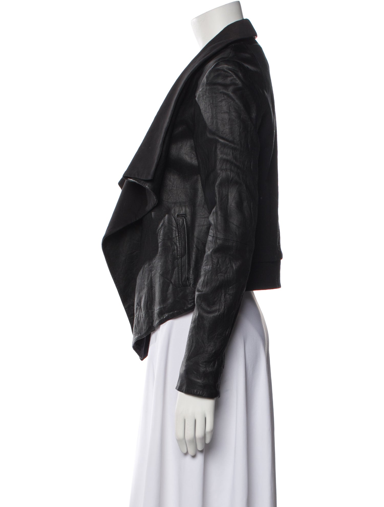 Theory Lamb Leather Biker Jacket
