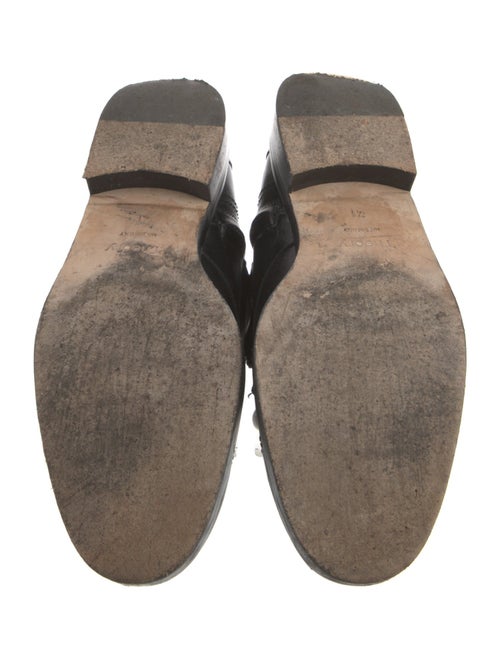 Theory Leather Combat Boots