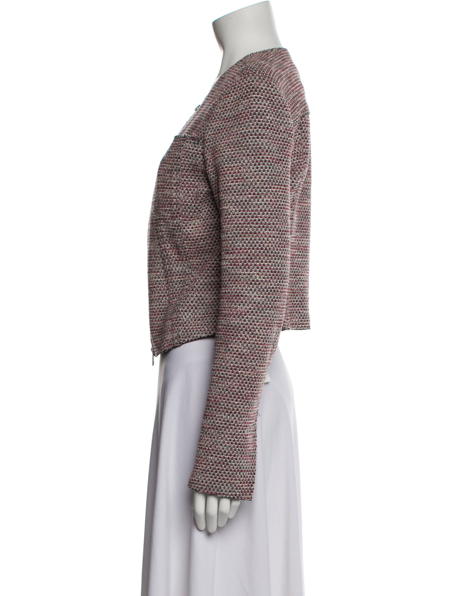 Theory Tweed Pattern Evening Jacket