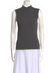Theory Mock Neck Sleeveless Top