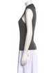 Theory Mock Neck Sleeveless Top