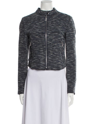 Theory Jackets Tweed Pattern Evening Jacket Petite