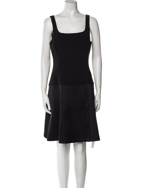 Theory Square Neckline Knee-Length Dress