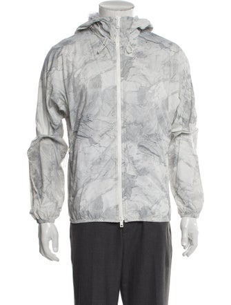 Theory Printed Windbreaker