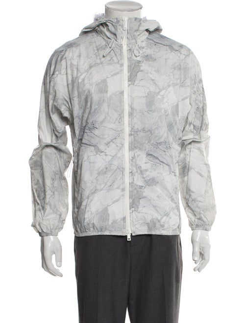 Theory Printed Windbreaker