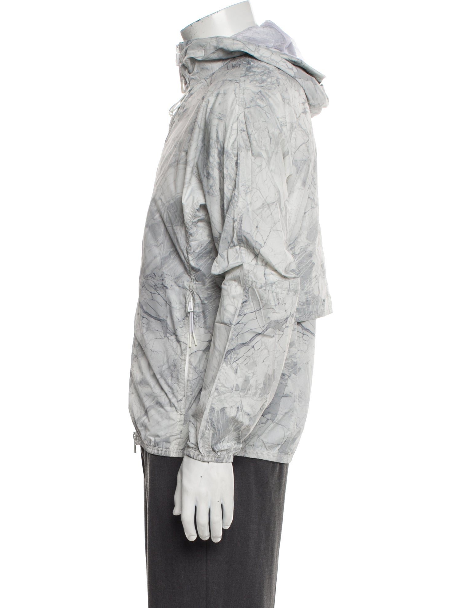 Theory Printed Windbreaker