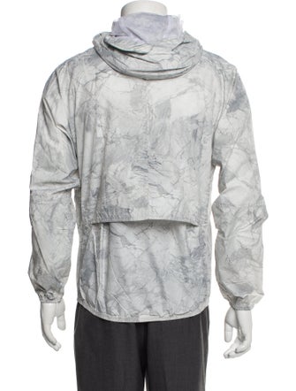 Theory Printed Windbreaker