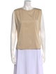 Theory Bateau Neckline Sleeveless Top