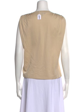 Theory Bateau Neckline Sleeveless Top