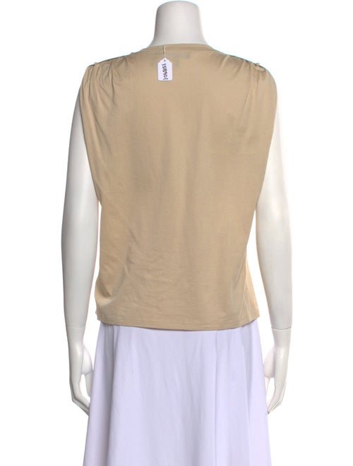 Theory Bateau Neckline Sleeveless Top