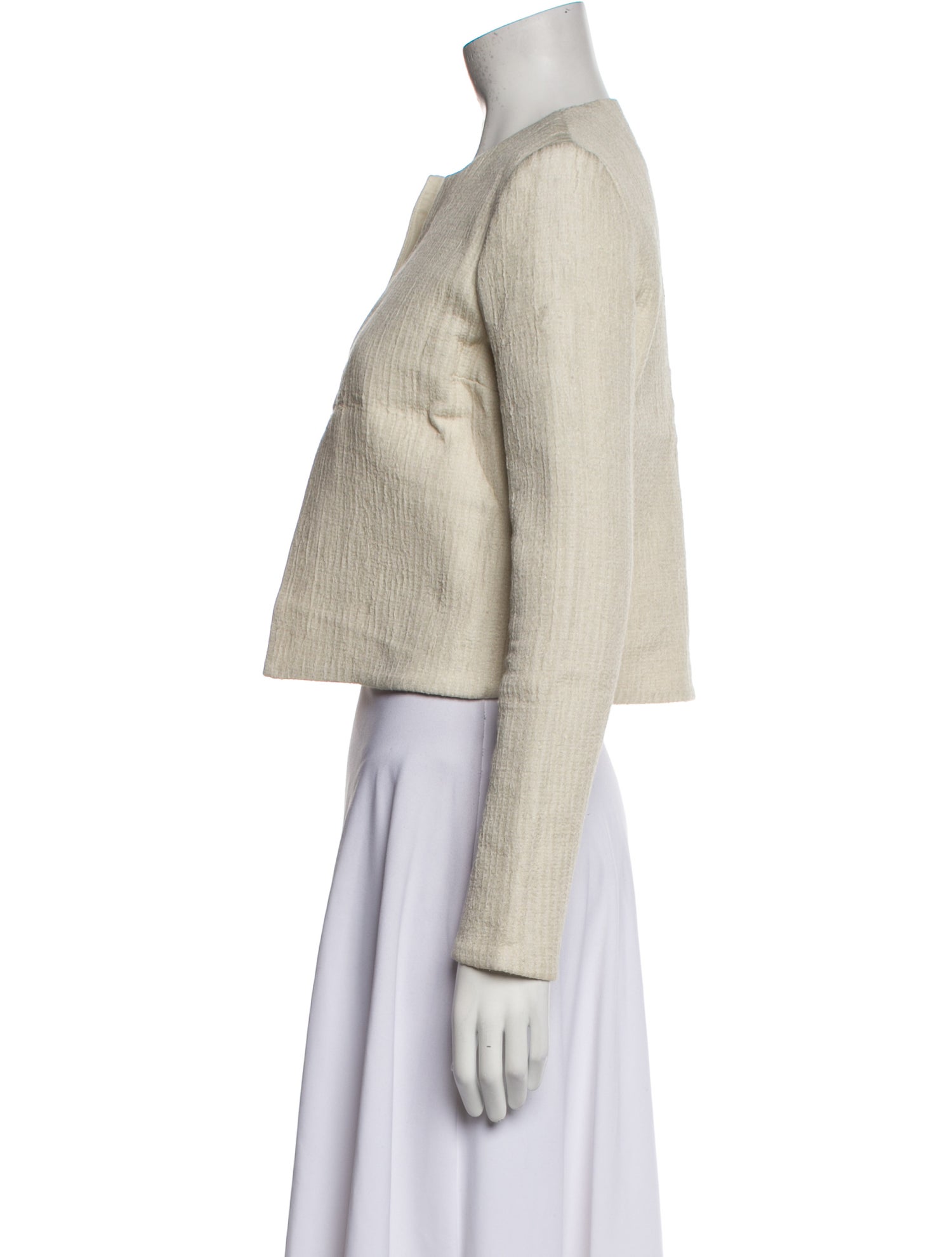 Theory Tweed Pattern Evening Jacket