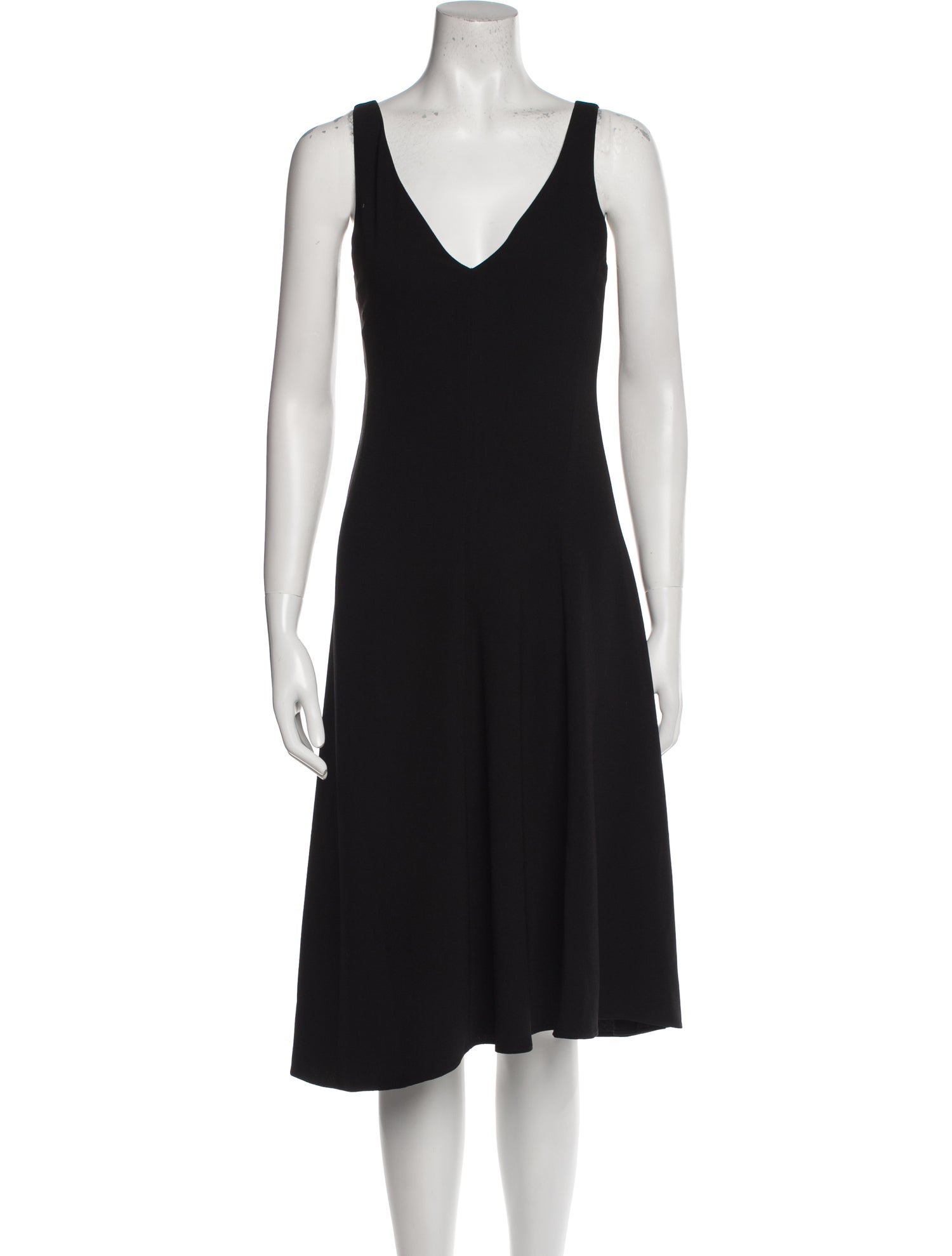 Theory V-Neck Knee-Length Dress