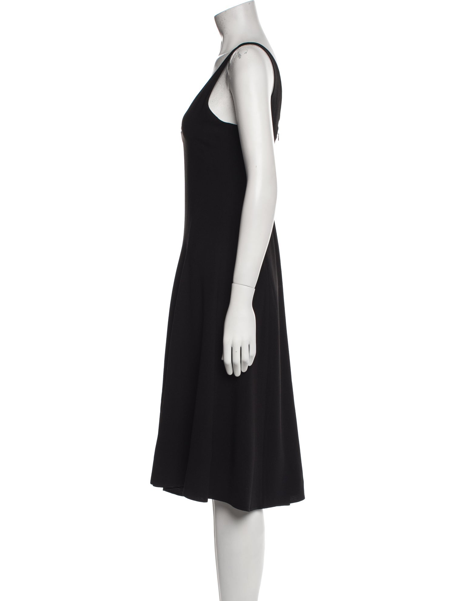 Theory V-Neck Knee-Length Dress