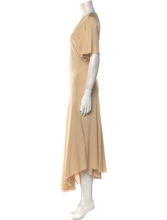 Theory Silk Long Dress