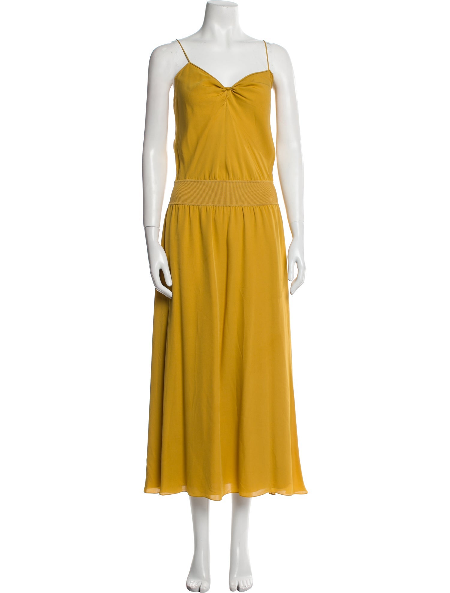 Theory Silk Long Dress