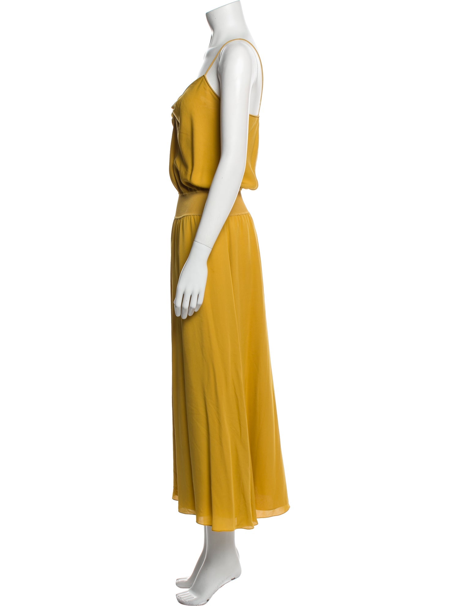 Theory Silk Long Dress