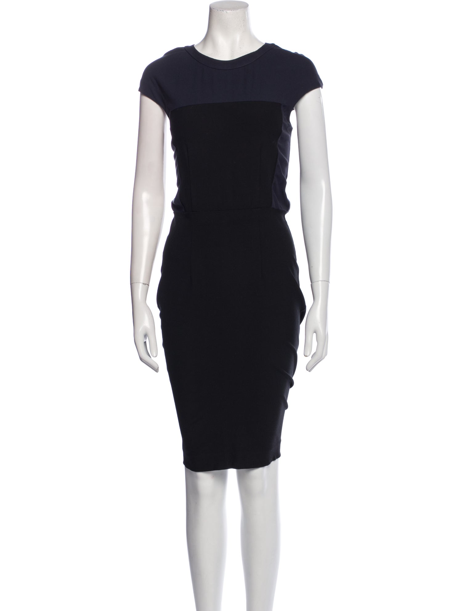 Theory Crew Neck Knee-Length Dress