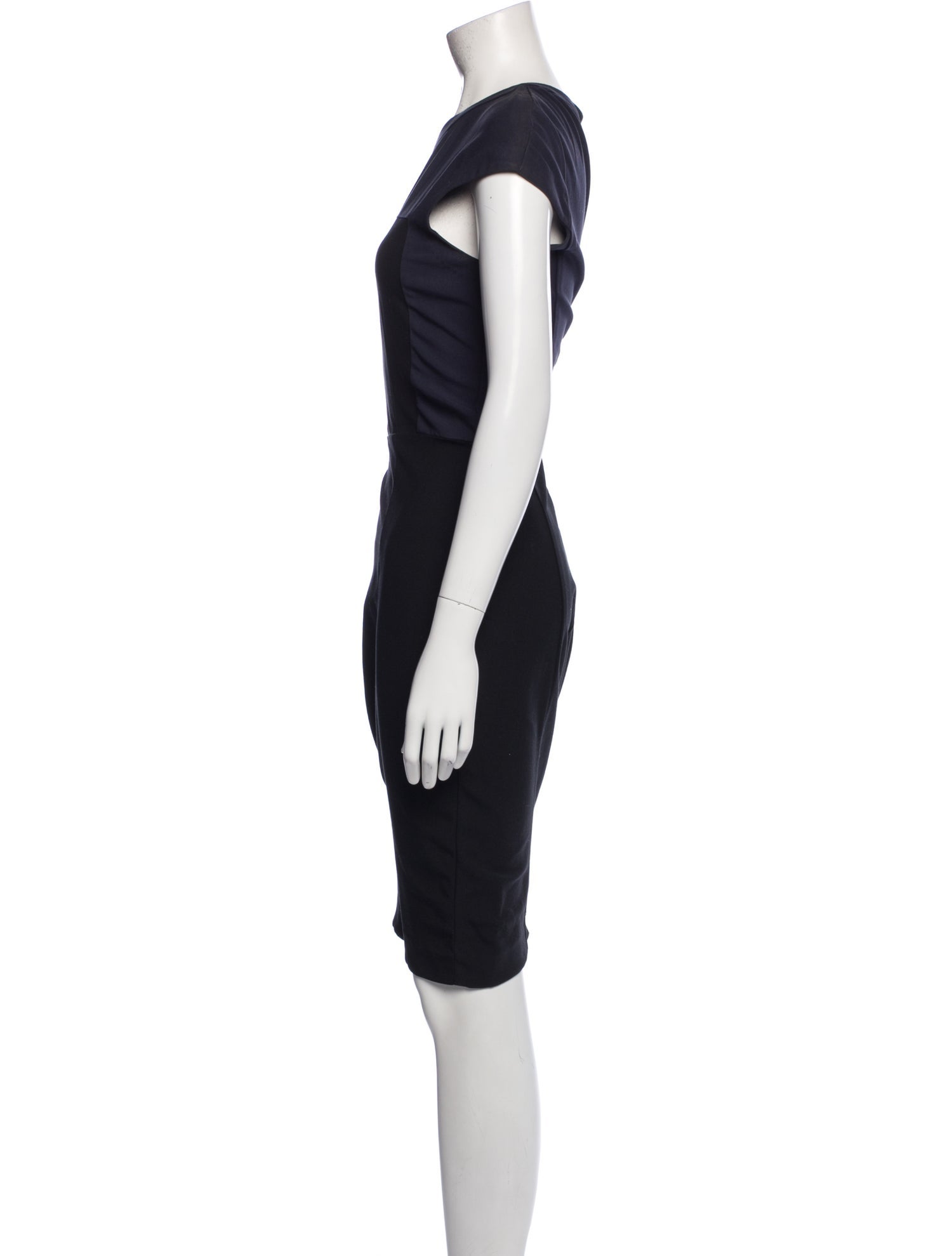 Theory Crew Neck Knee-Length Dress