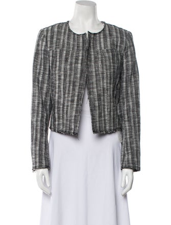 Theory Tweed Pattern Jacket