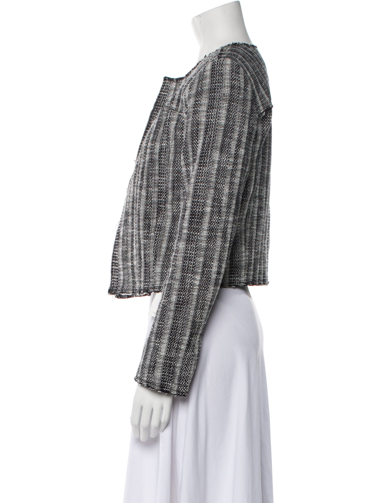 Theory Tweed Pattern Jacket