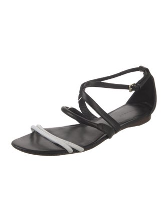 Theory Leather Gladiator Sandals