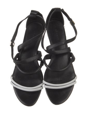 Theory Leather Gladiator Sandals