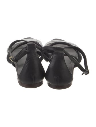 Theory Leather Gladiator Sandals