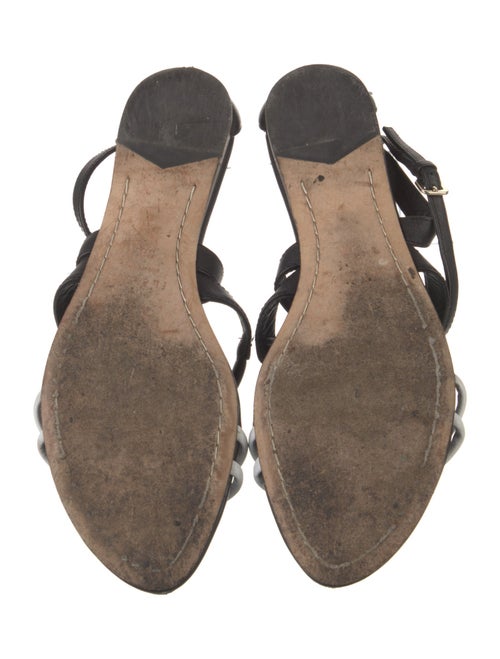 Theory Leather Gladiator Sandals